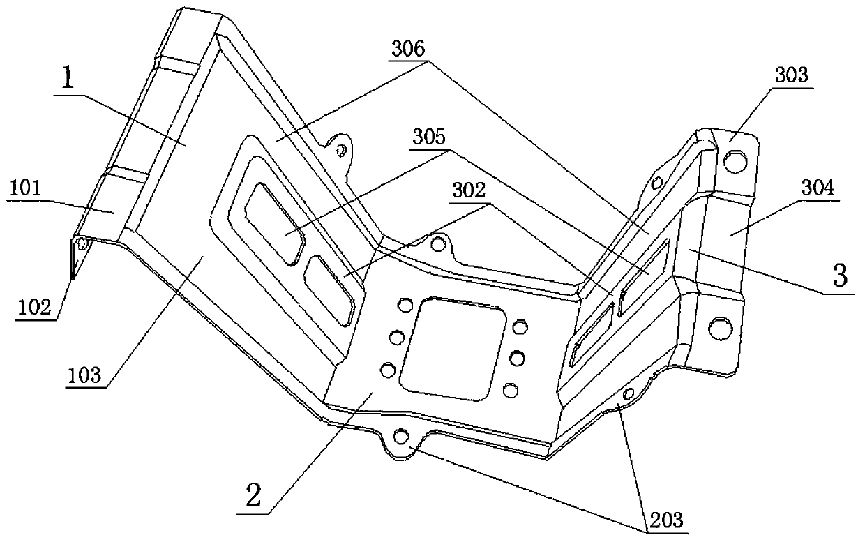 Car gear shifting bracket