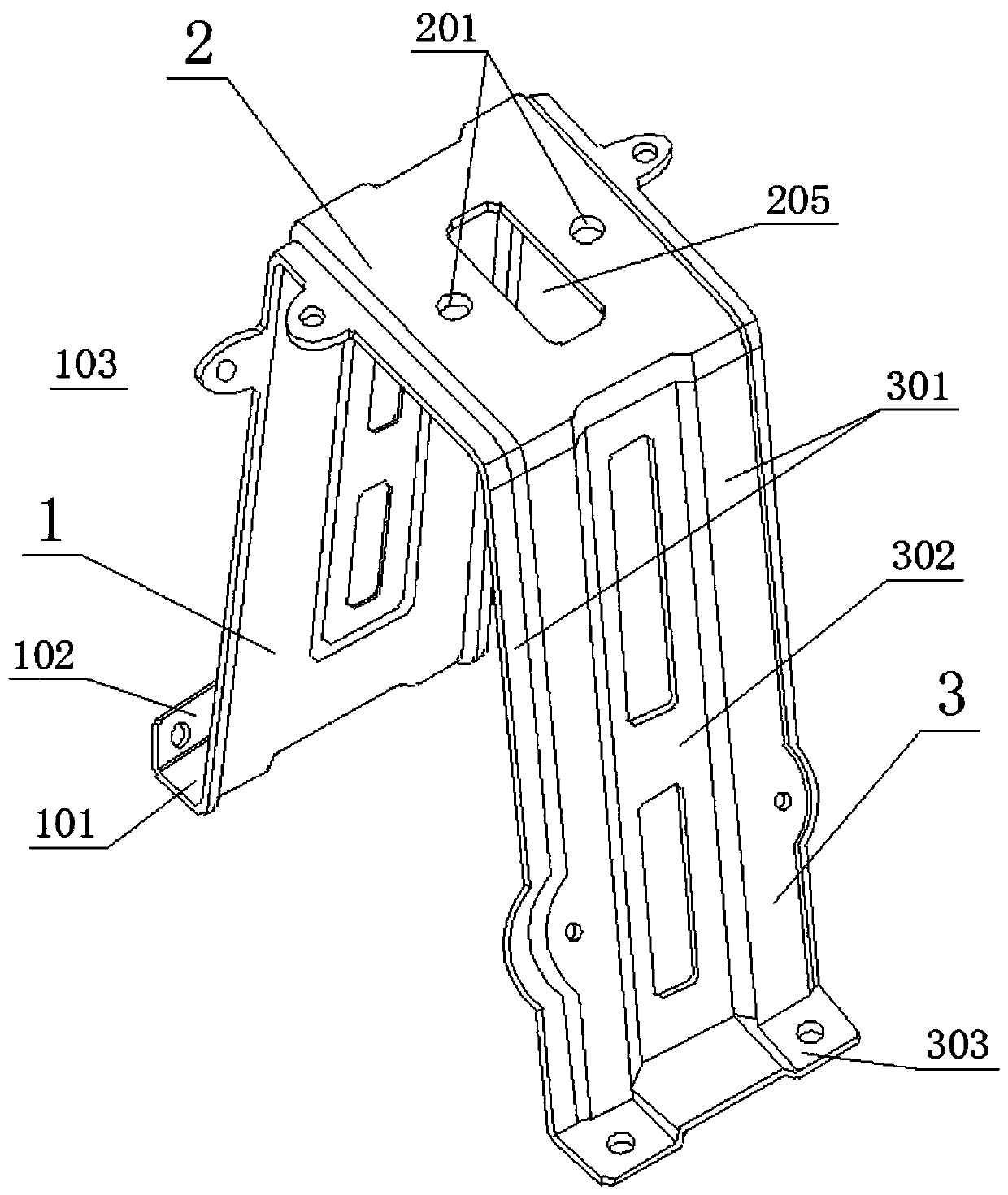 Car gear shifting bracket