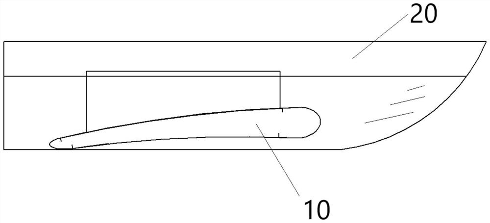 An energy-saving gliding device that can increase the speed of the hull