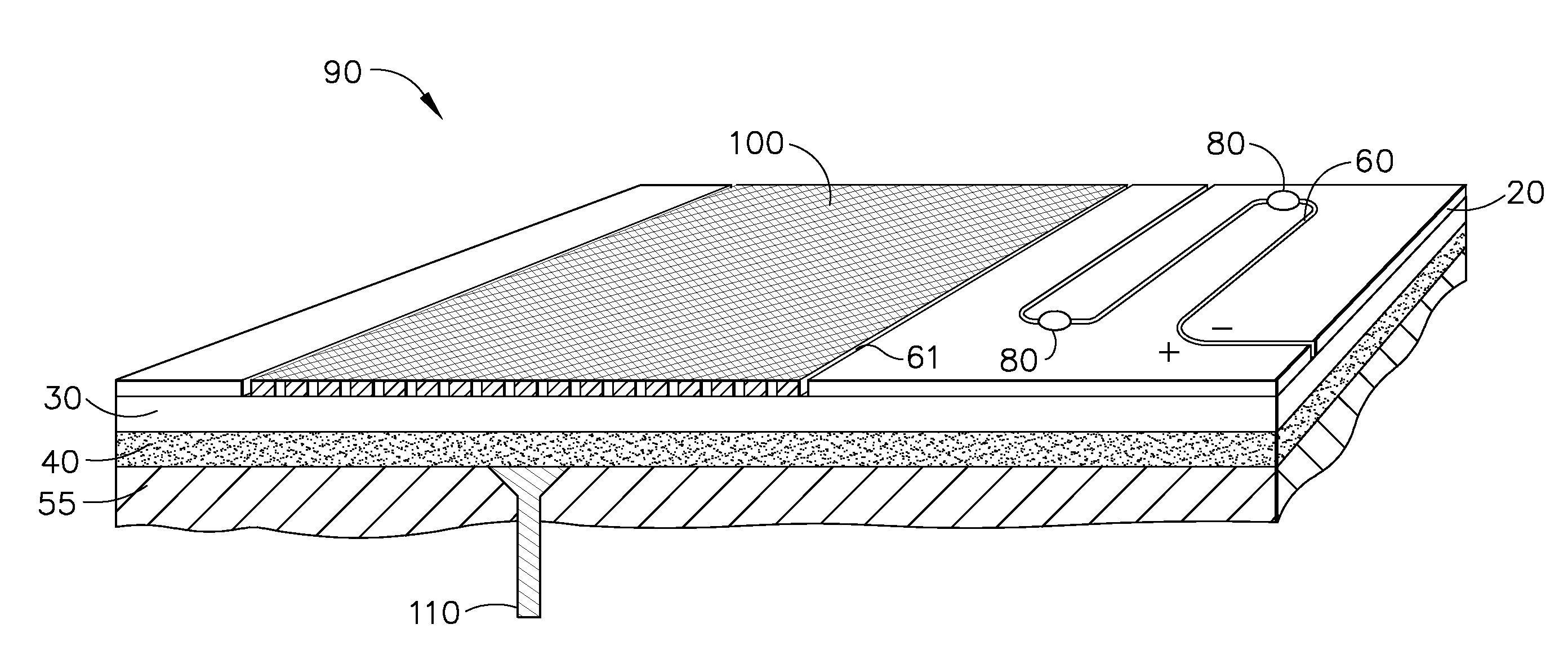 Large area circuitry using appliques