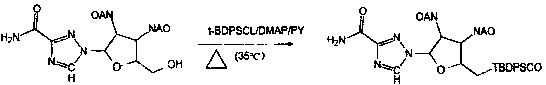 Method for detecting illegally added ribavirin in health care product