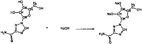 Method for detecting illegally added ribavirin in health care product