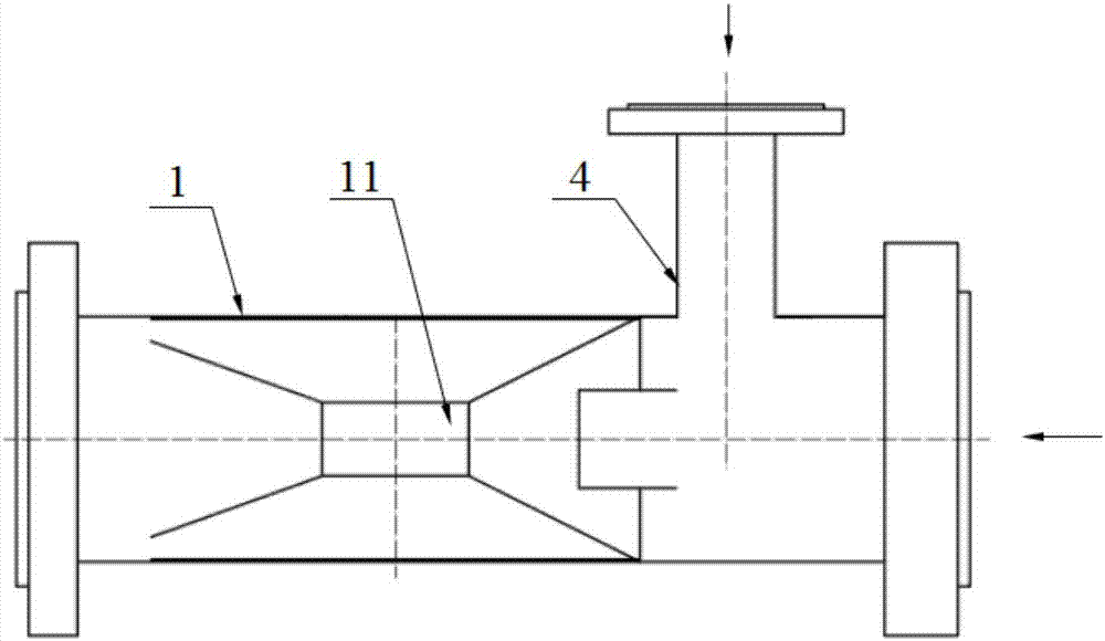 Metal-fiber front mixing burner based on central reverse burning head