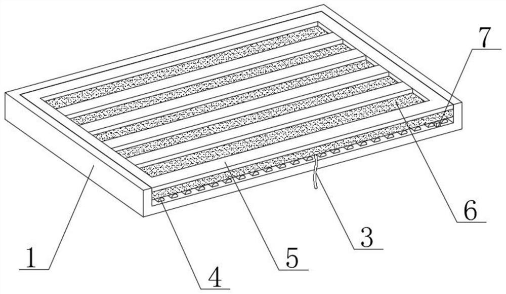 Novel leafy vegetable planting device and planting method