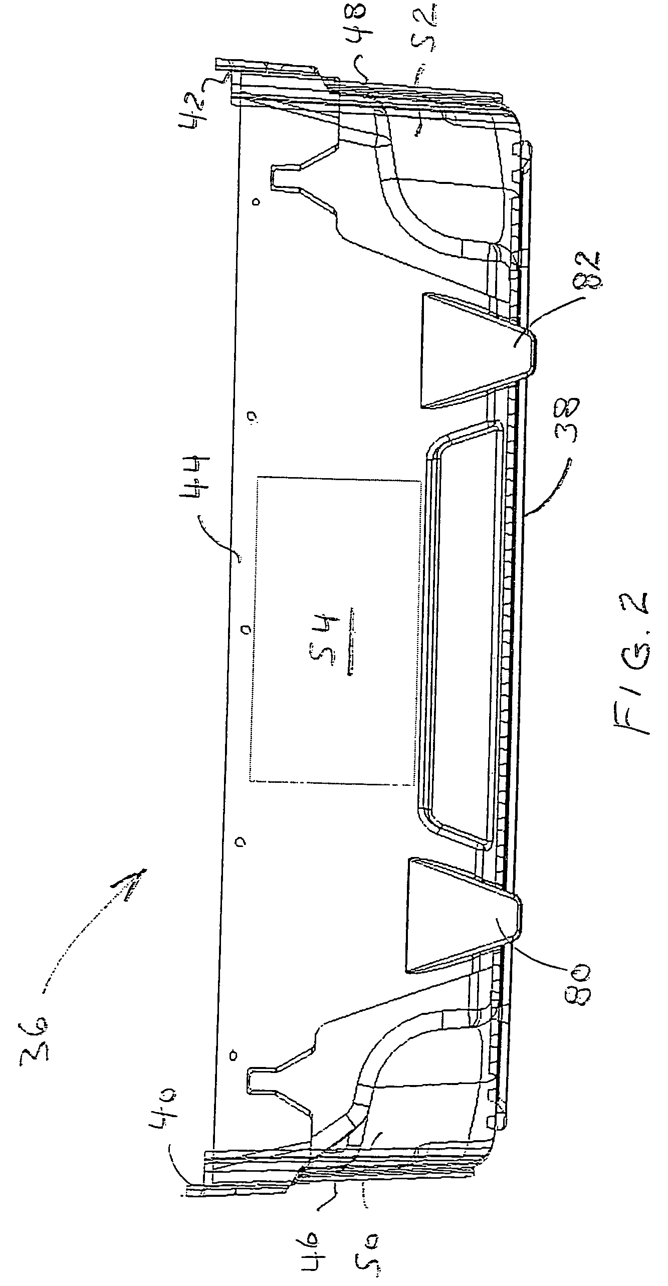 Bed liner rail system for cargo holddown