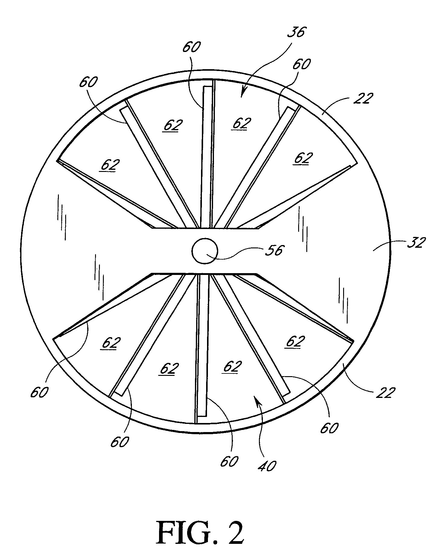 Sealing element for a regenerative heat exchanger