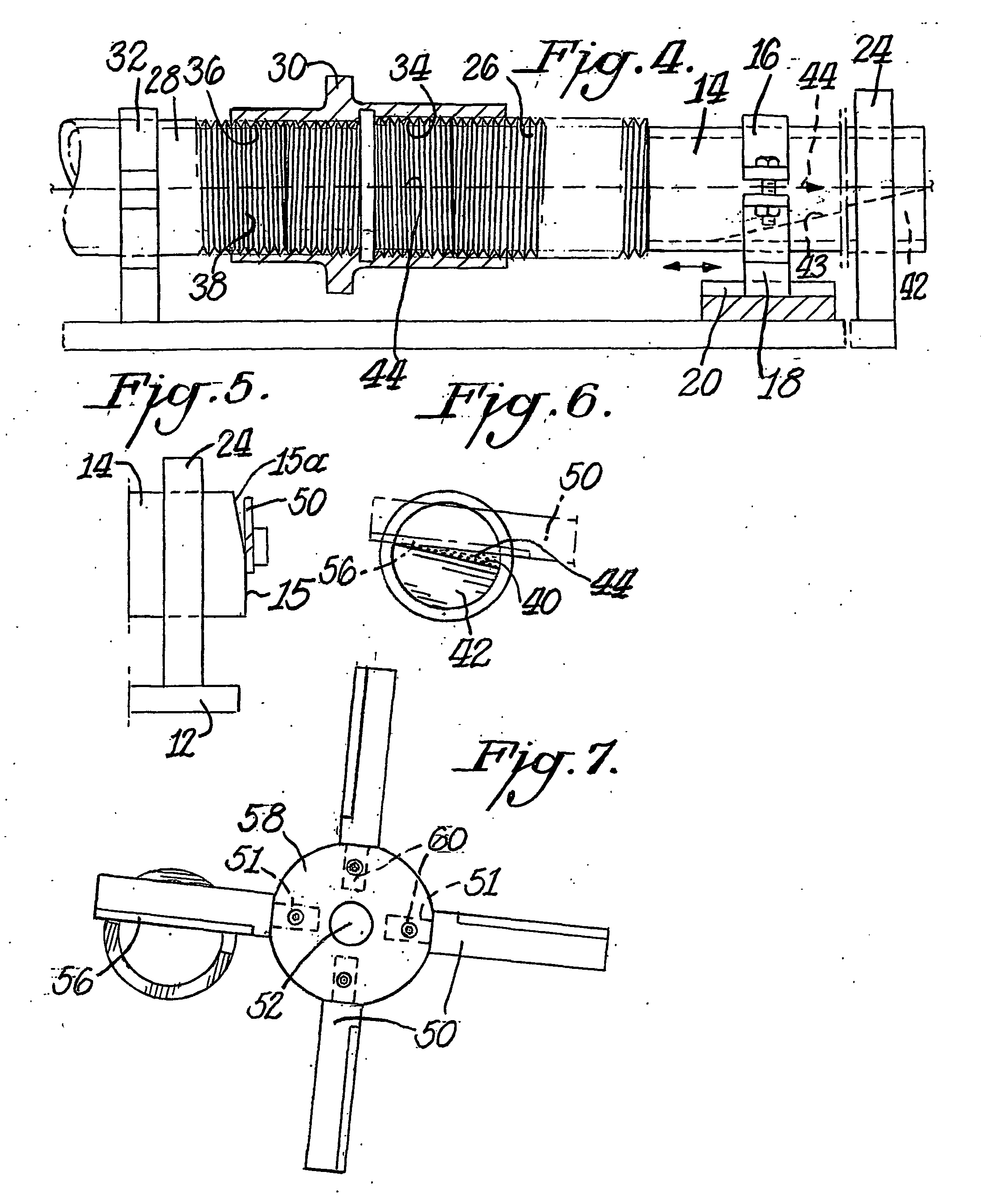 Method and apparatus for adjustable cutting of filamentary material