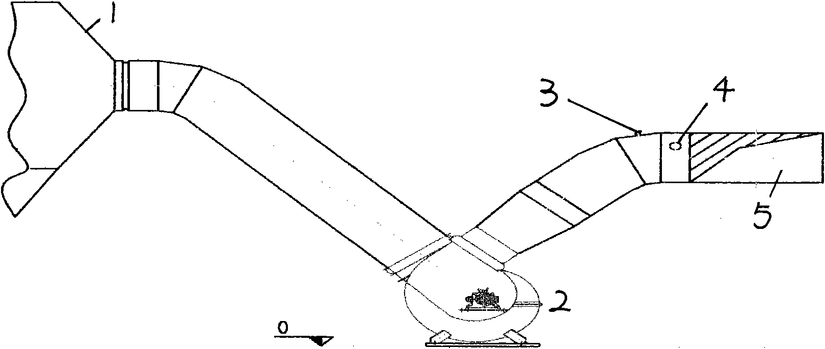 Method for removing sulfur dioxide in flue by using desulfurization liquor