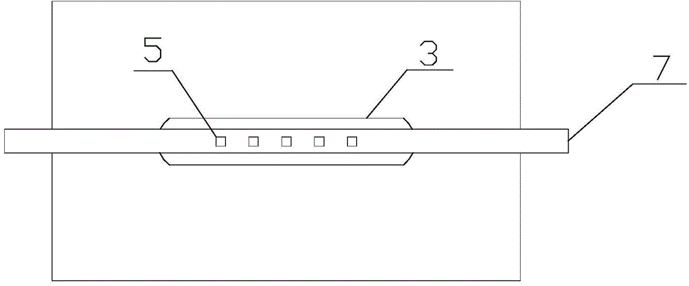 Stamping equipment of regularly arranged reinforcers