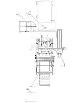 Automatic numerical-control punching device