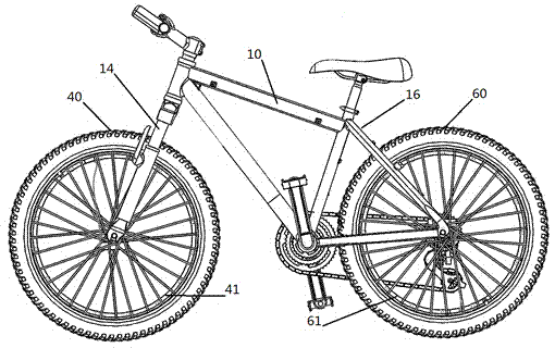 Lighting ring for bicycle wheels, synchronous lighting system and control method