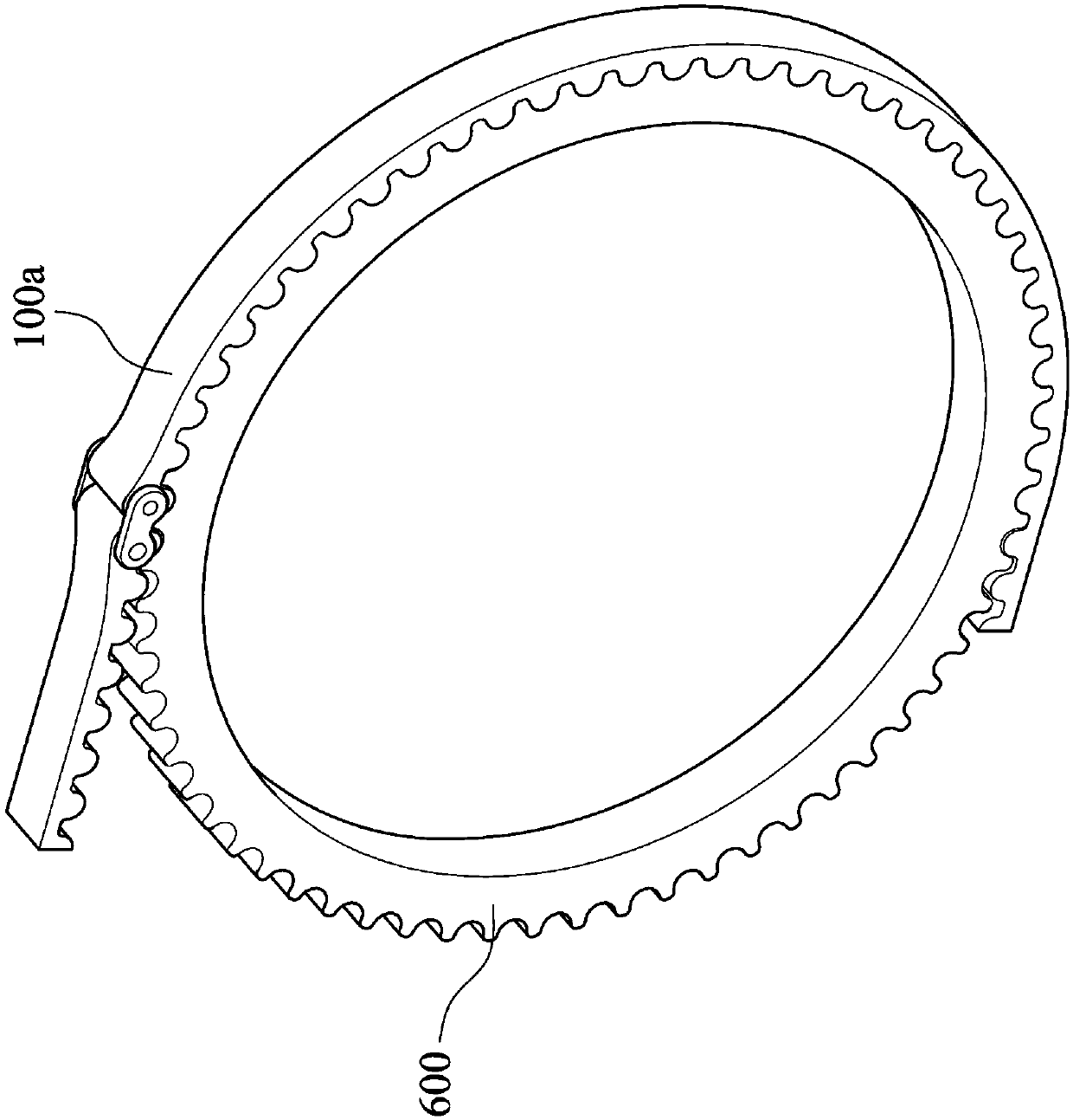 Quick-linked belt