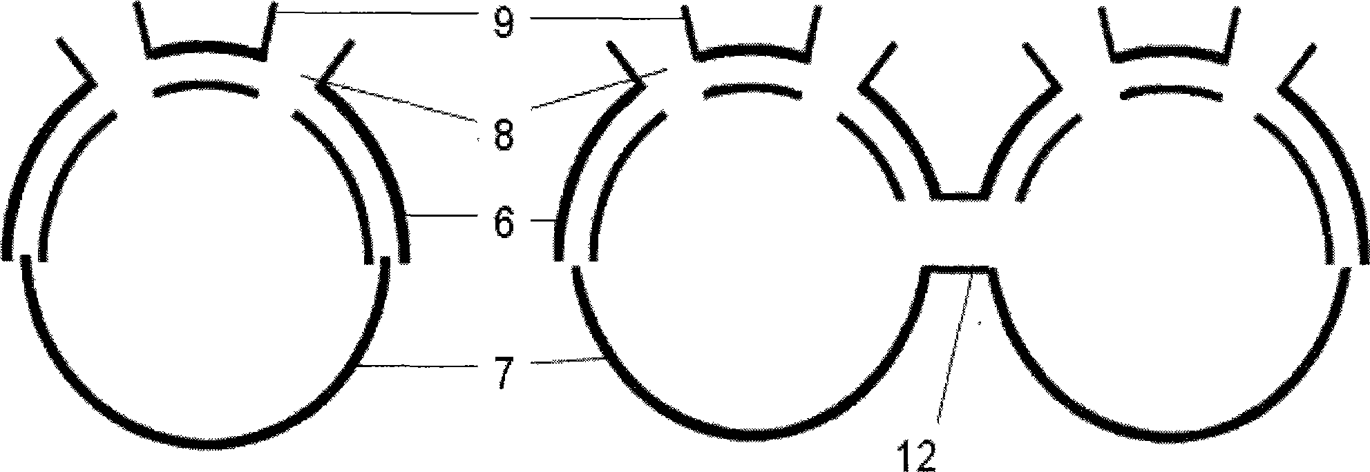 Protecting device of interventional operation