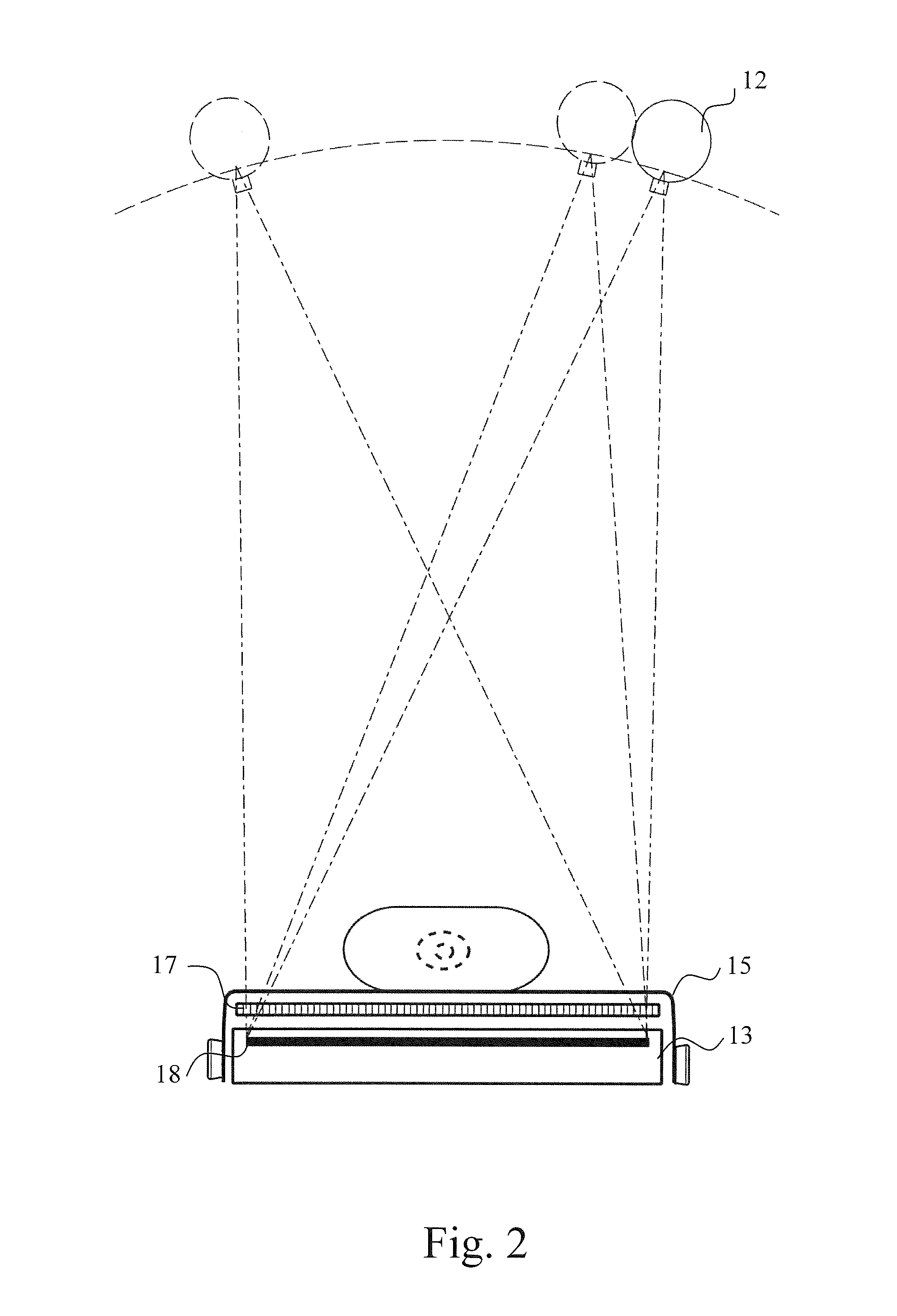 Mammography imaging arrangement for tomosynthesis