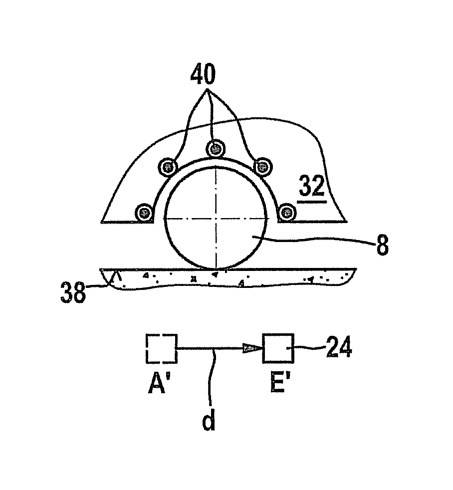 Method for wheel suspension measurement and a device for measuring the wheel suspension geometry of a vehicle