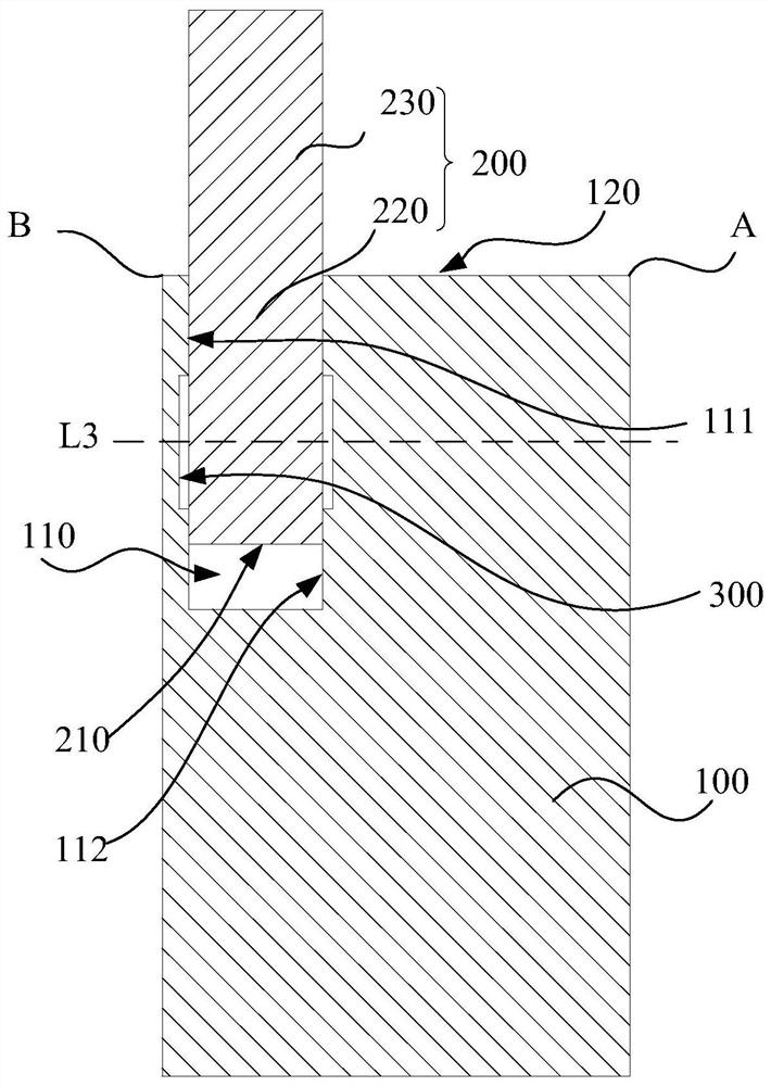 Shaft structure applied to compressor, compressor, air conditioning device and vehicle