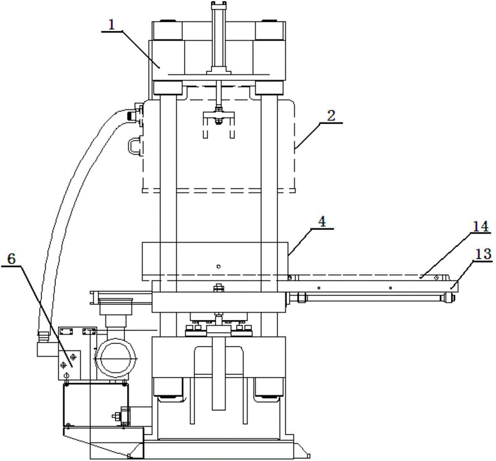 Vacuum high-temperature hot pressing molding machine