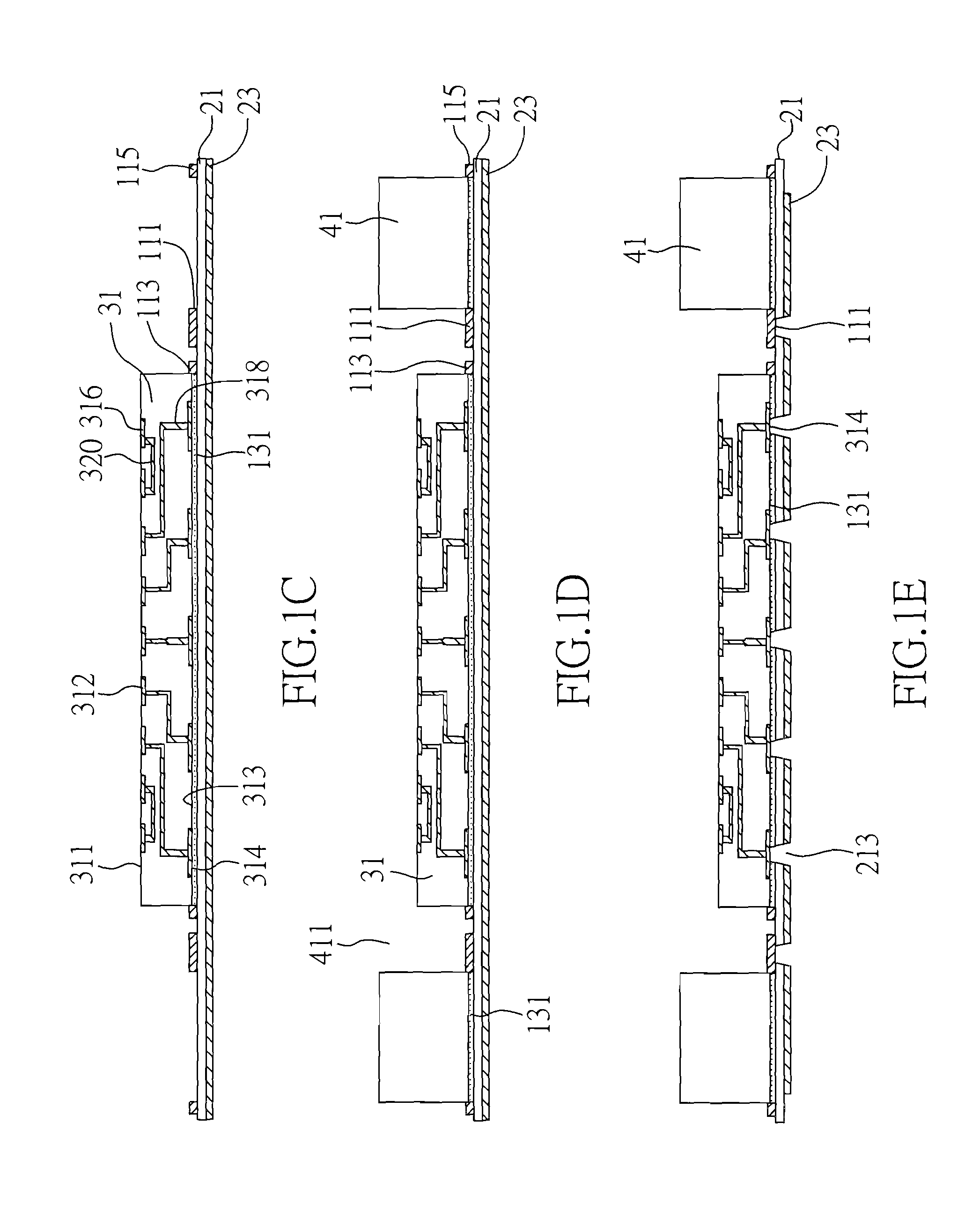 Semiconductor assembly with dual connecting channels between interposer and coreless substrate
