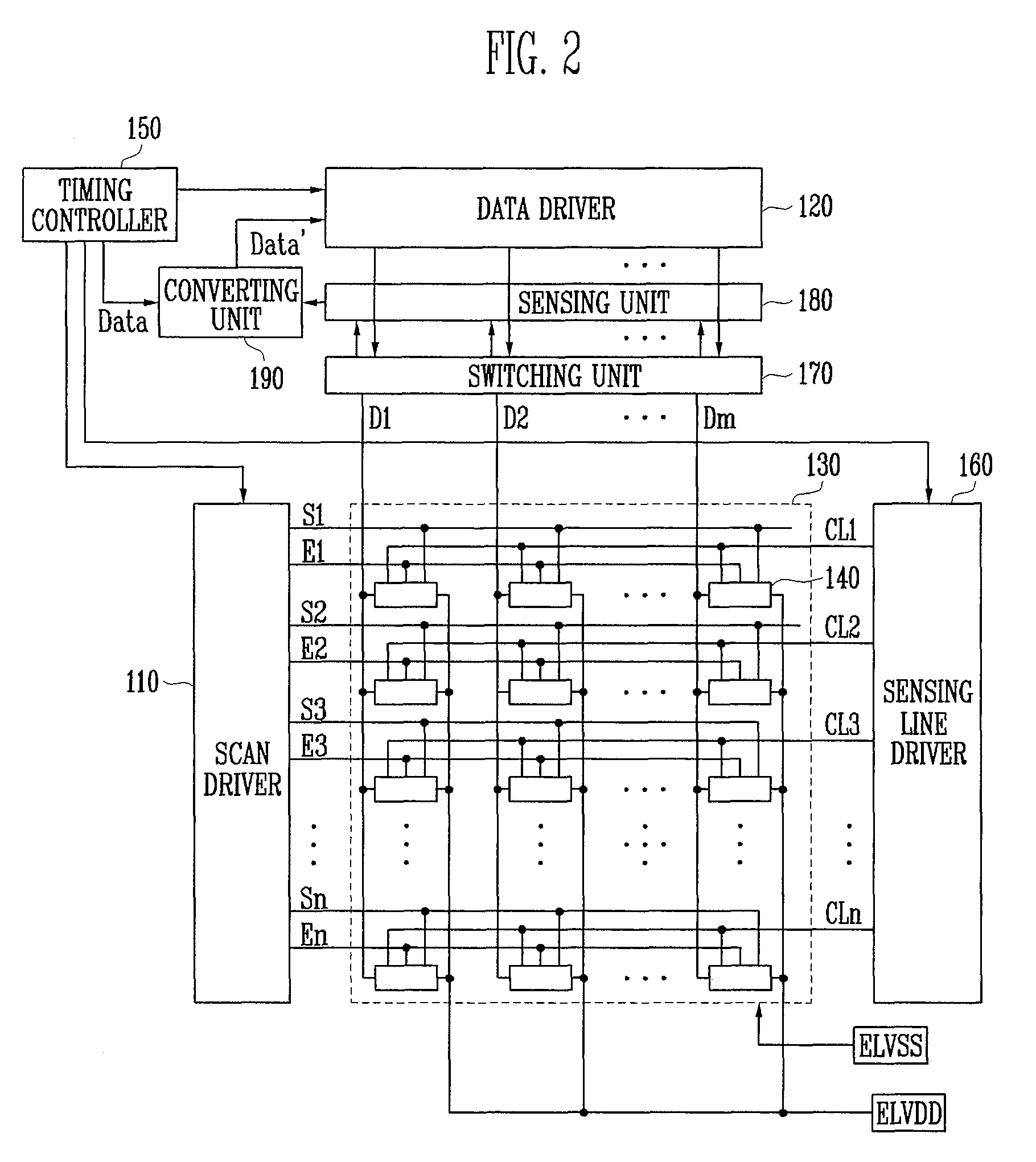 Organic light emitting display with pixel sensing circuit and driving method thereof