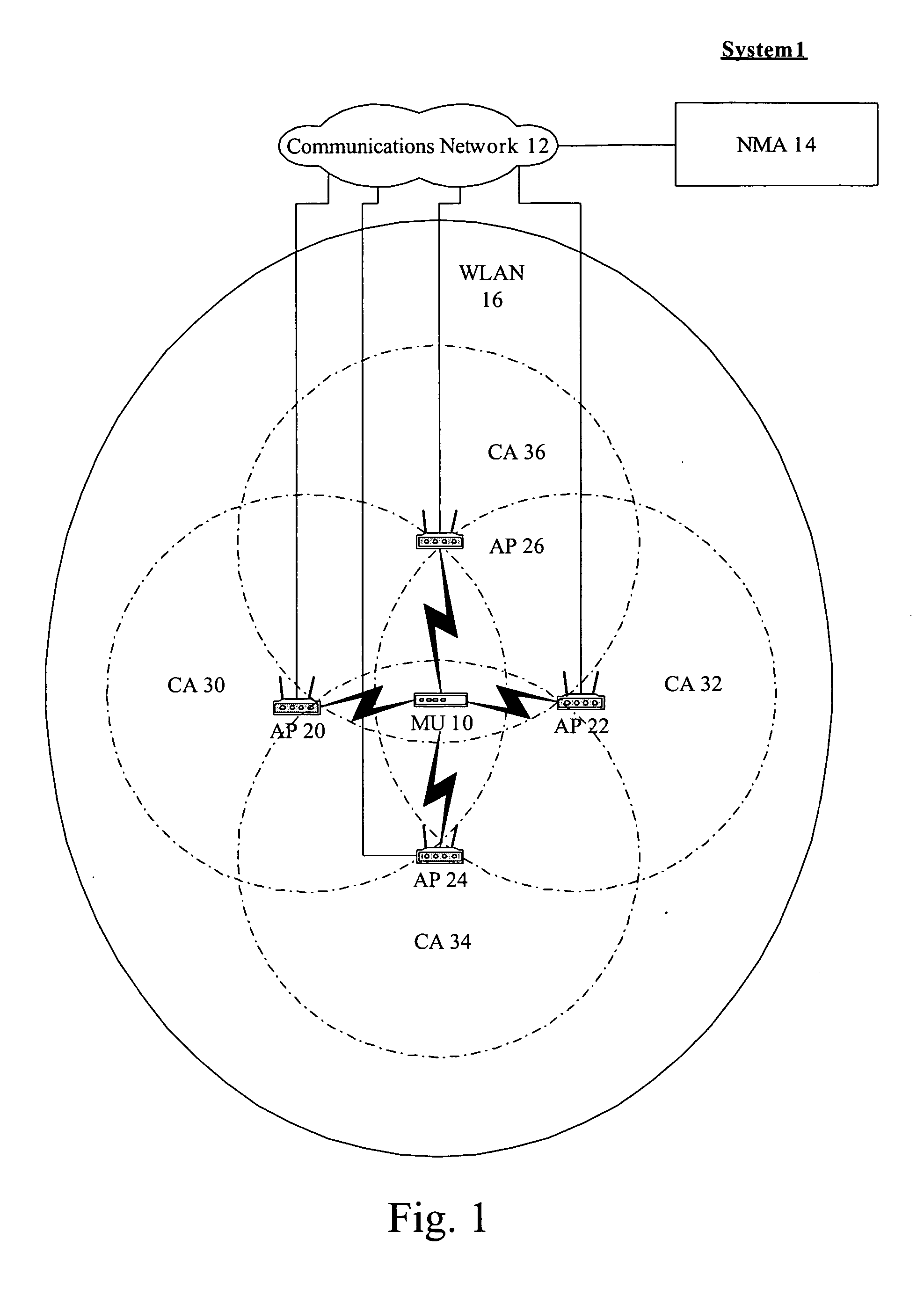 Method and system for determining existence of a predetermined wireless network coverage condition in a wireless network