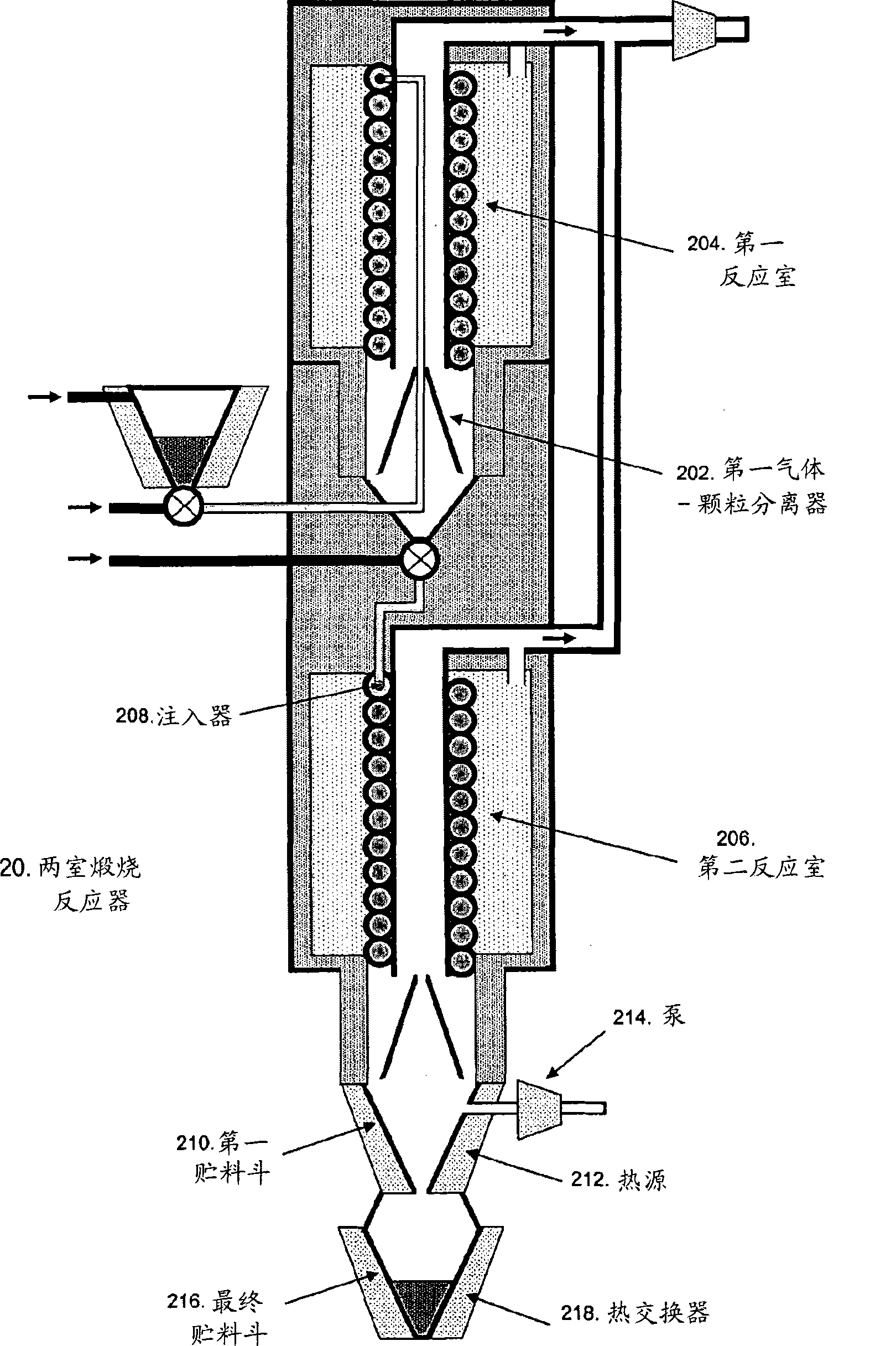 System and method for the calcination of minerals