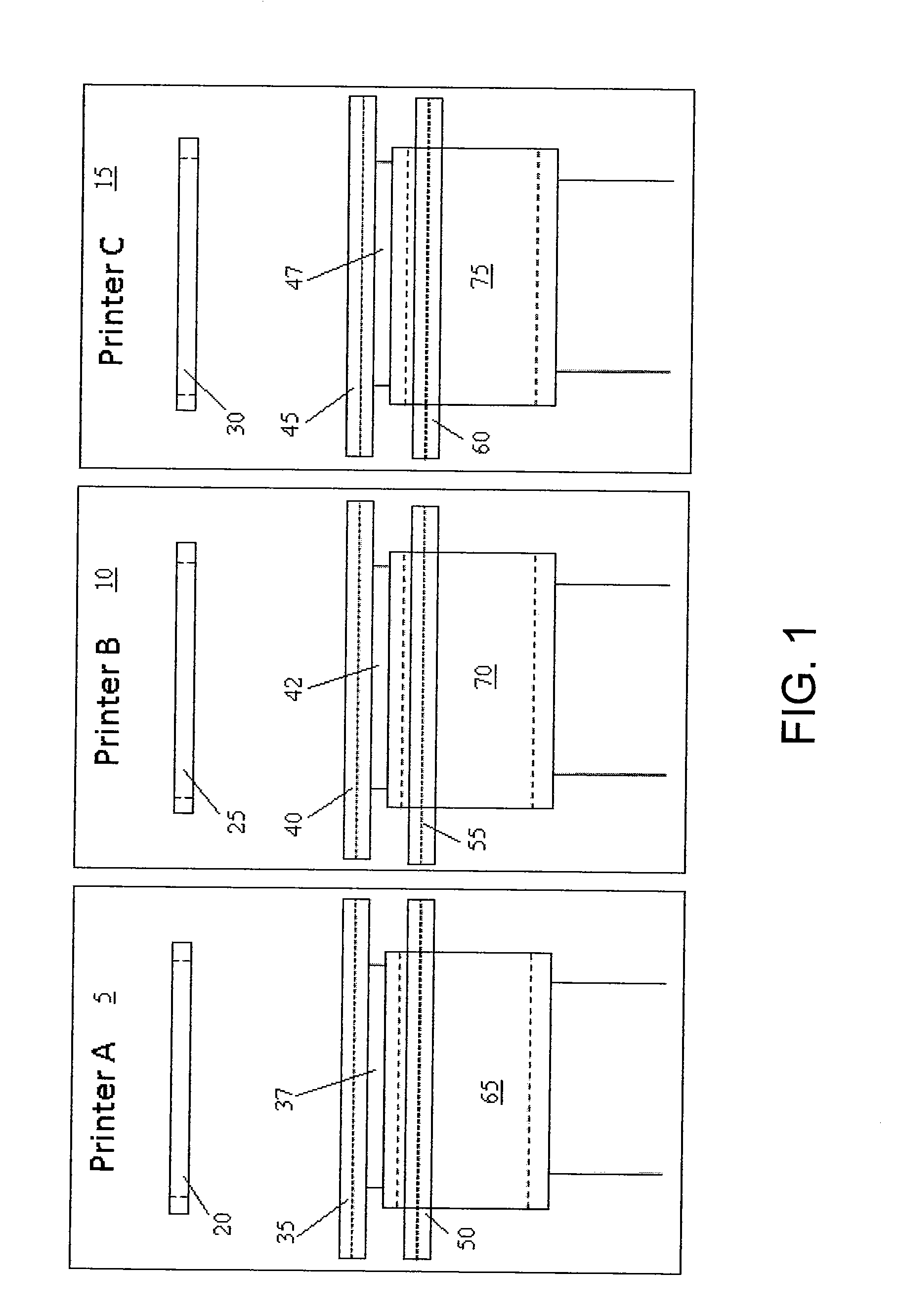 Vertically separated pass through conveyor system and method in surface mount technology process equipment