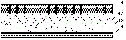 Decoration panel with concealed touch control display function, and preparation method thereof