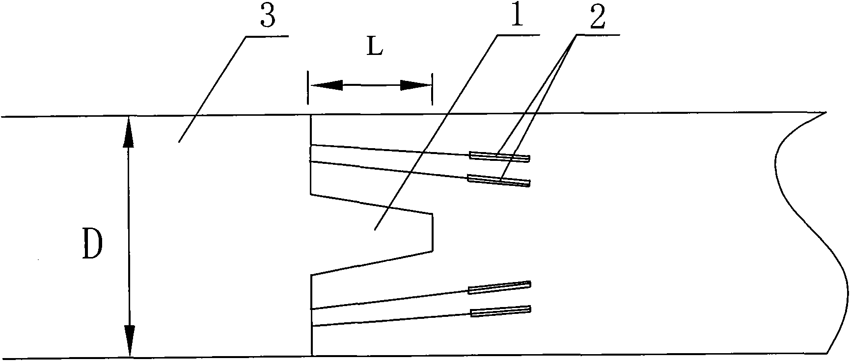 Digging method for preventing strong or strong rock burst on active face