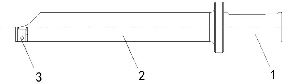 Inclined surface scraping method and inclined reverse surface scraping knife