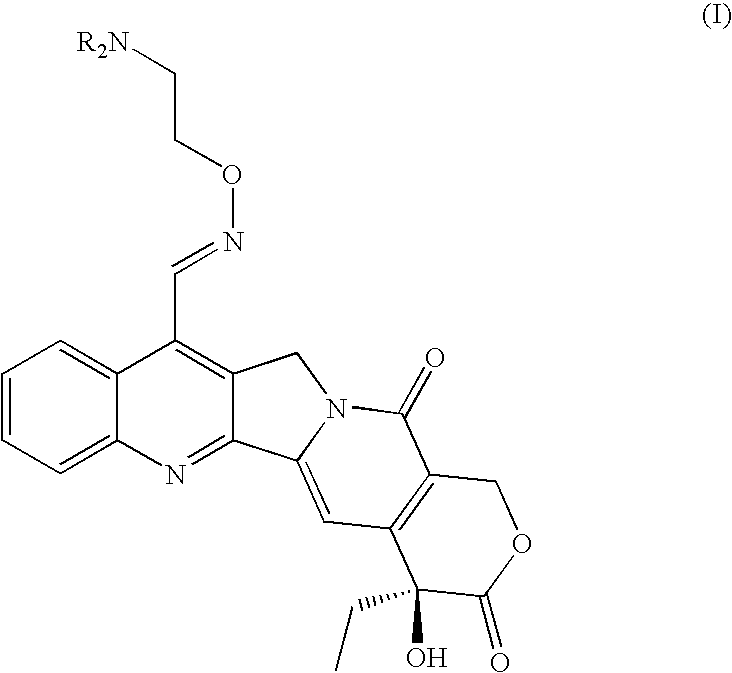 Broad-spectrum Anti-cancer treatment based on iminocamptothecin derivatives