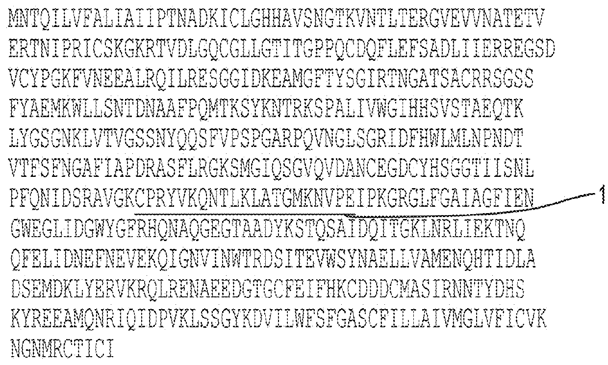 Modified H7 Hemagglutinin Glycoprotein of the Influenza A/Shanghai/2/2013 H7 Sequence