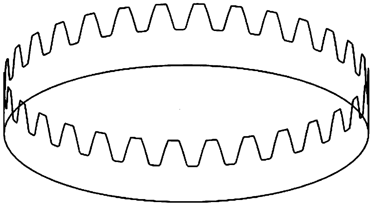 A kind of precision plastic forming method of bevel gear