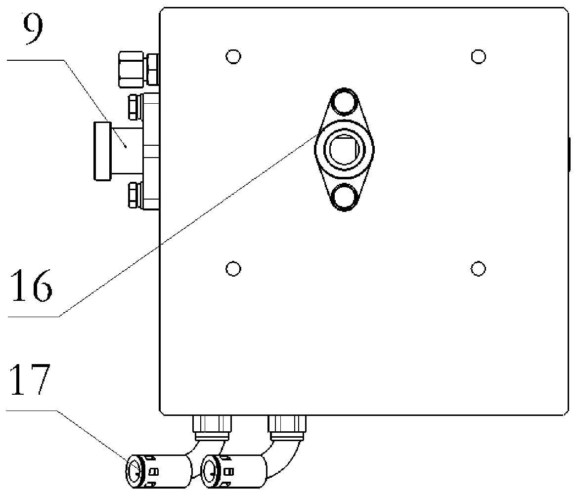 Pressure monitoring device for rail transit braking system