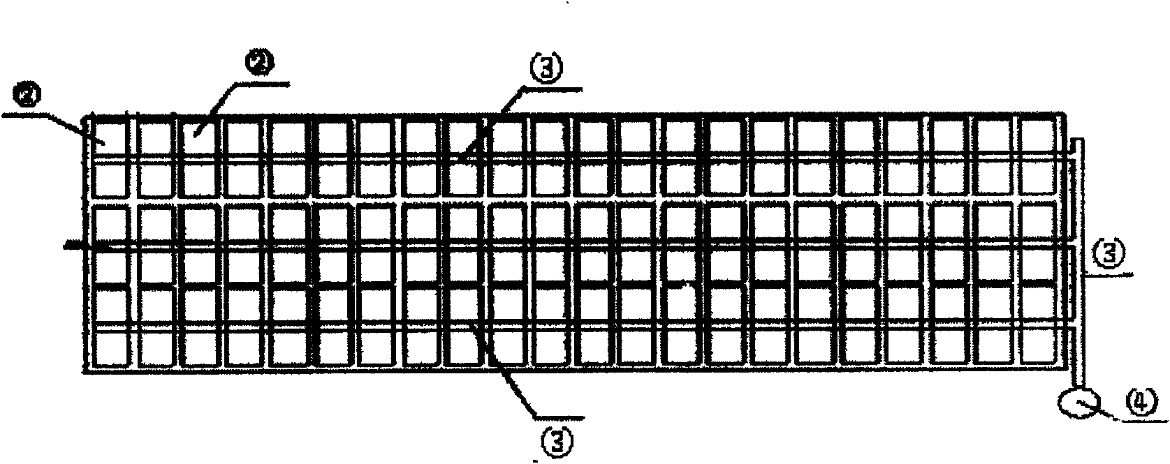 Comprehensive improvement method for salt farm field soil and Vegetation