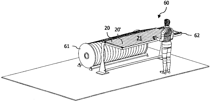 Movable threading unit