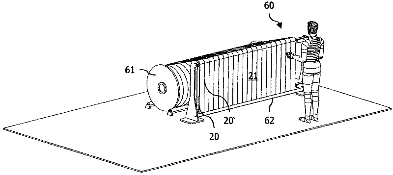 Movable threading unit