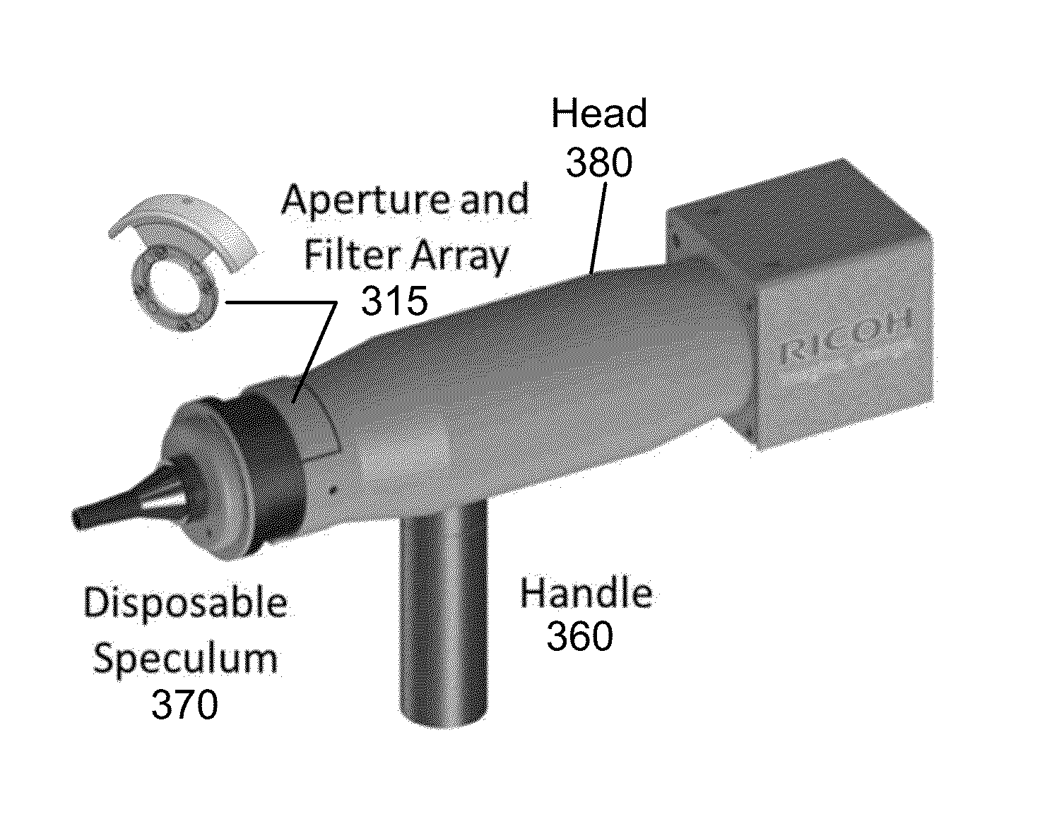 Otoscope illumination