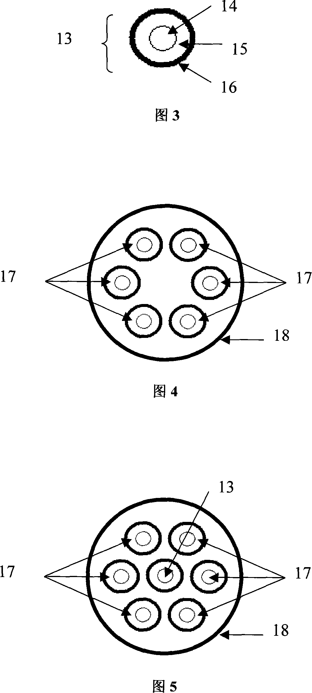 Optical fiber biological sensor