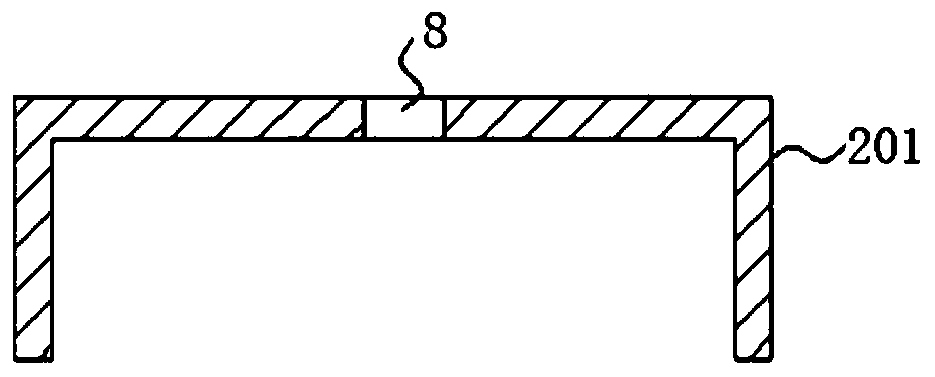 Sealing assembly, geogas prospecting sampler and application method of geogas prospecting sampler