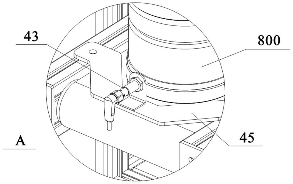 Packaging receiving-sending all-in-one machine and sampling system