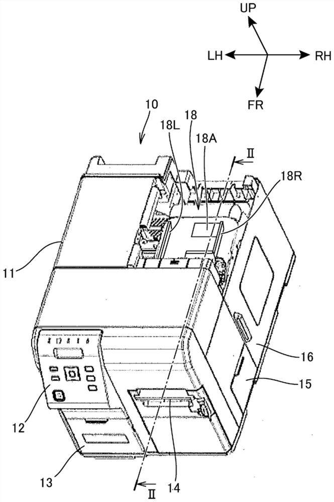 Conveying device and printing device