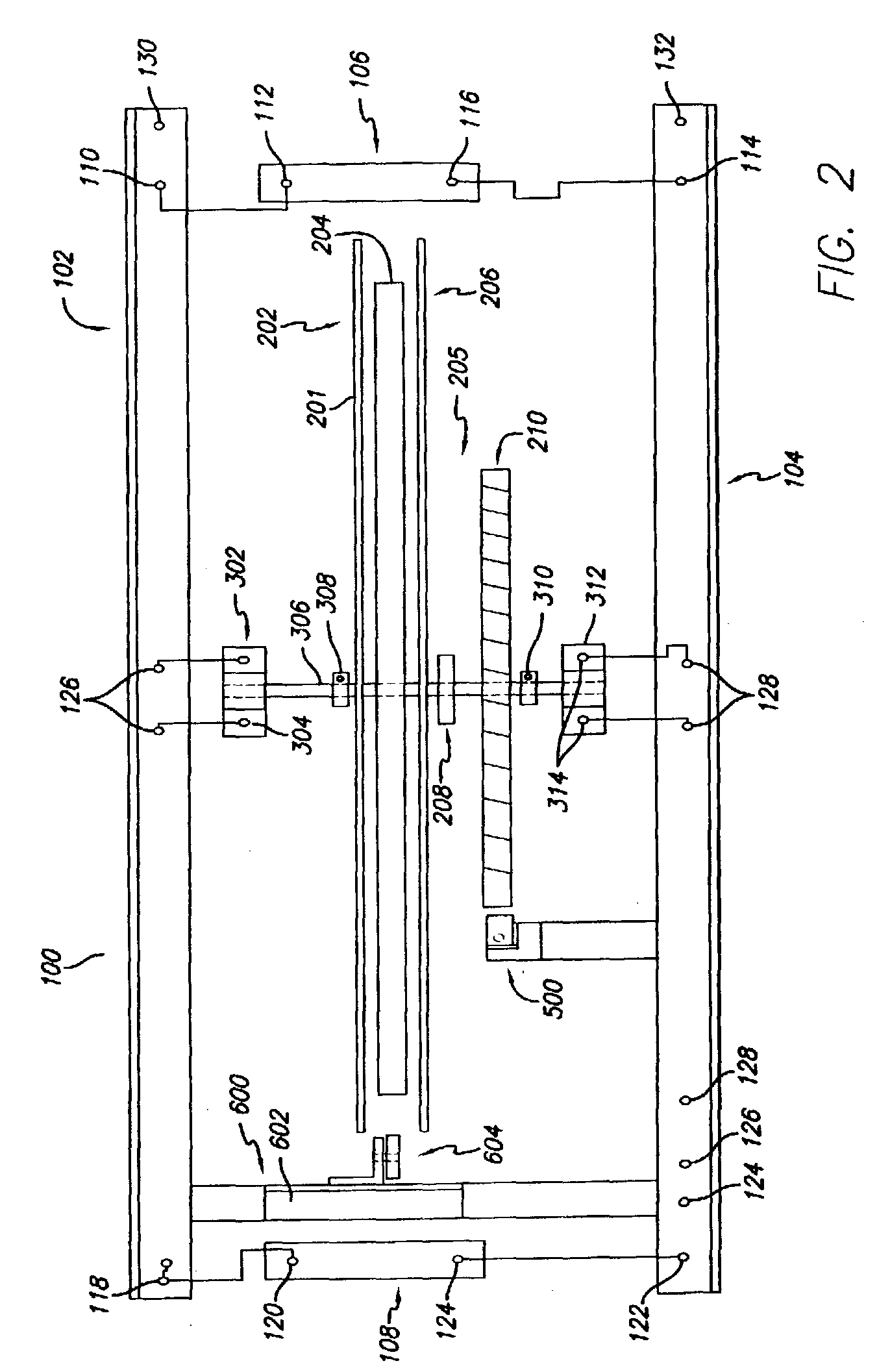 Dual reel unwinder/rewinder with a slack take-up mechanism