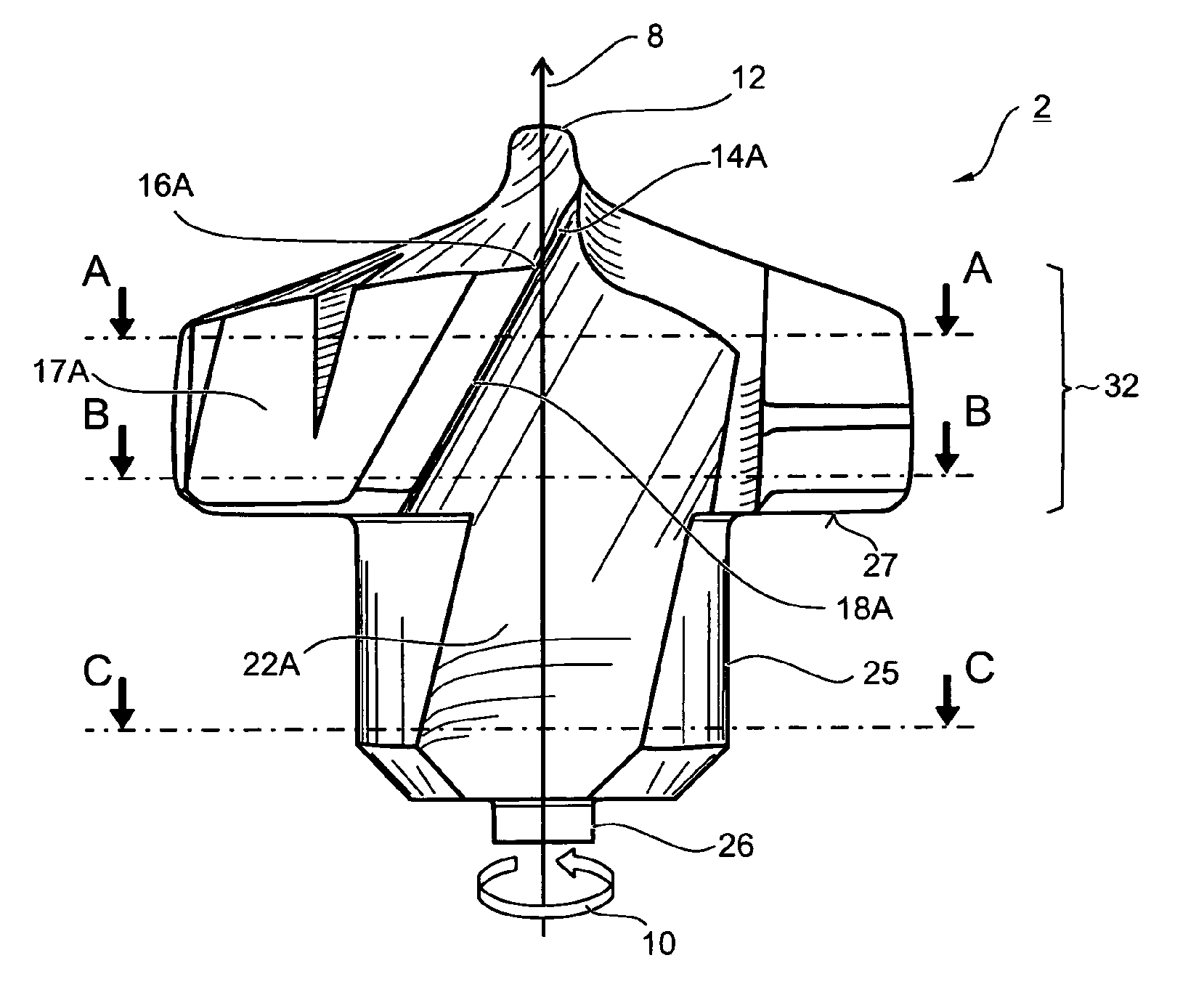 Drill tip and drilling tool having a drill tip