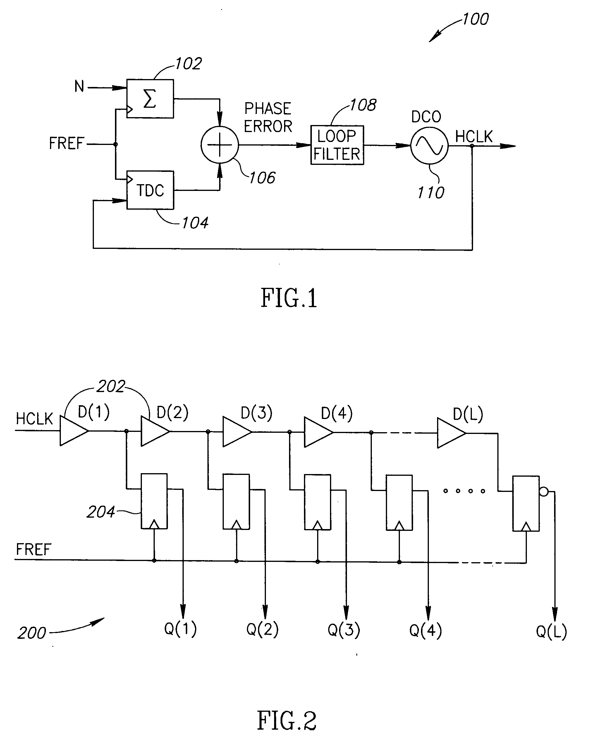 Circuit for high-resolution phase detection in a digital RF processor