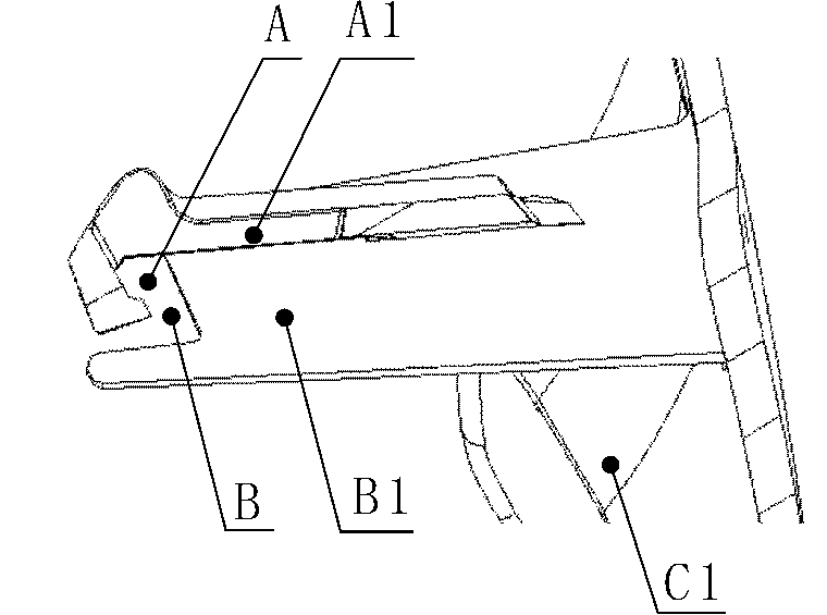 Usage method of special tool for assembling steel wire process of automobile wheel cover body