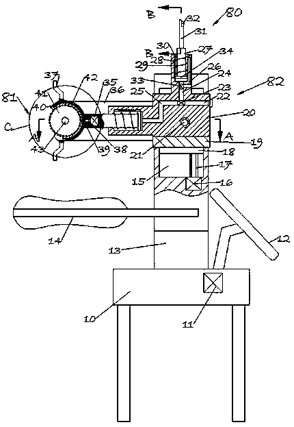 Installer-remover for orthodontics