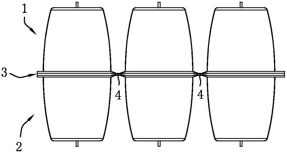 Integrated dual-layer spring cushion