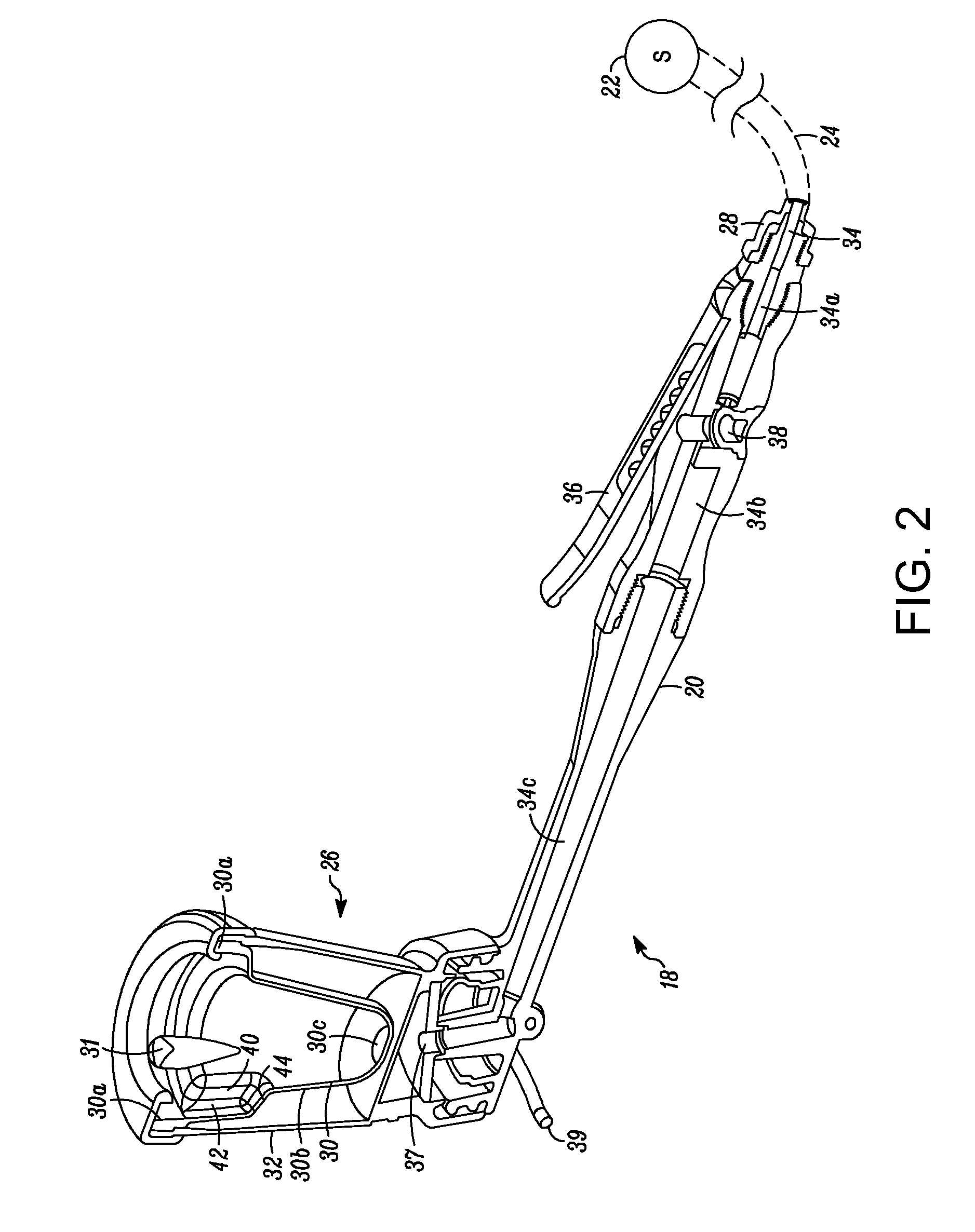 Teat application device with cup portion having limited circumferential extension