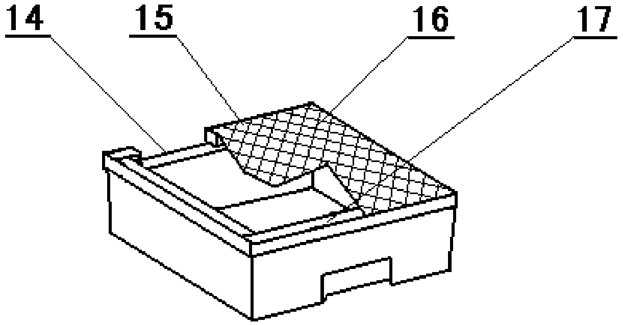 Simple and practical rice moth adult collection device