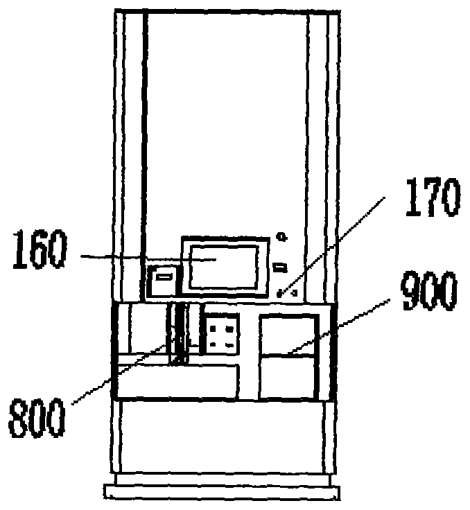 Intelligent container for automatically storing and picking up cargoes one to one